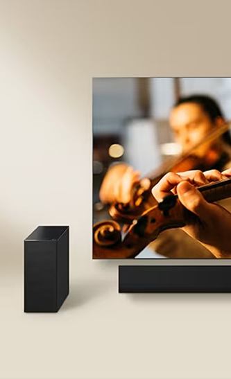 LG TV & Soundbar