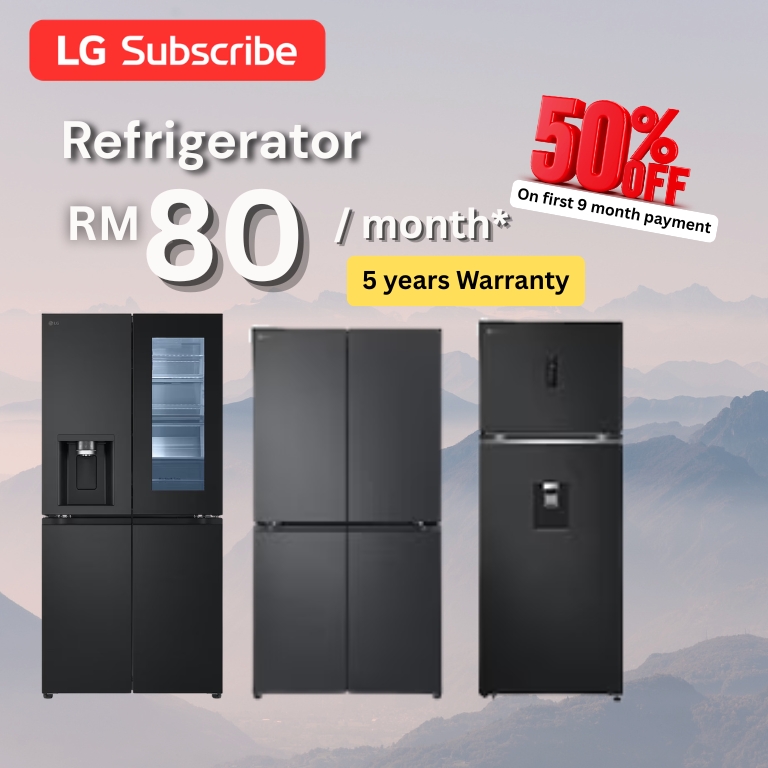 LG refrigerator promotion