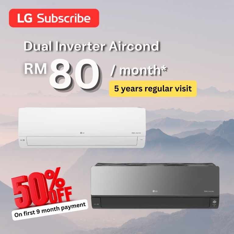 New Aircond LGsubscribe Promotion - May 2026