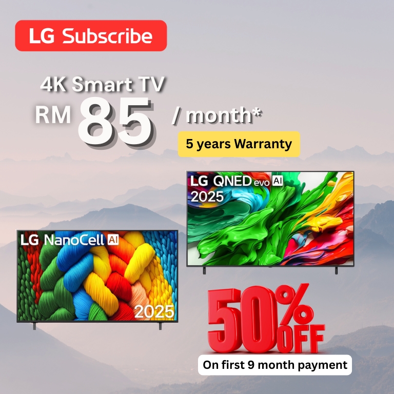New TV LGsubscribe Promotion - May 2026