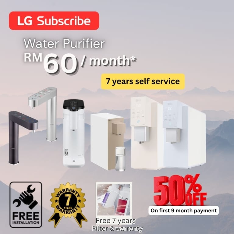 New Water Purifier LGsubscribe Promotion - May 2026