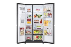 LG 635L Side-by-Side Fridge view 2