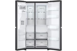 LG 635L Side by Side Fridge view 3