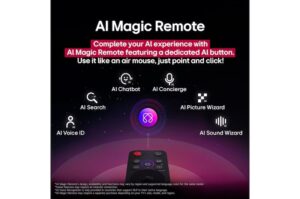 LG 65″ LG QNED evo AI TV view 7