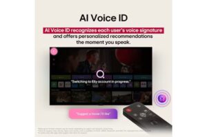 LG 65″ LG QNED evo AI TV view 8