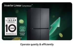 LG 665L French Door Fridge view 4